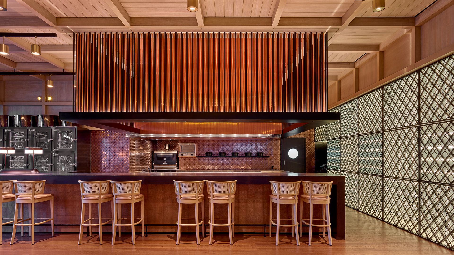 Dining area in ATAS Restaurant at The RuMa Hotel & Residences