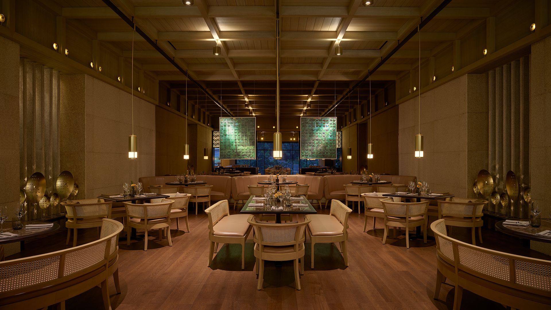 Dining area in ATAS Restaurant at The RuMa Hotel & Residences