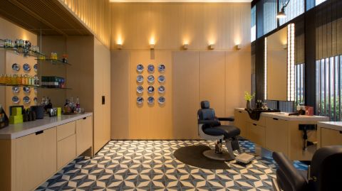 Barber at The RuMa by Truefitt & Hill