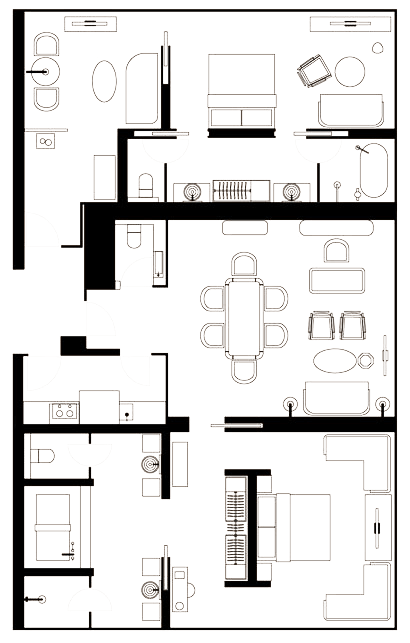 2-Bedroom RuMa Suite Floorplan