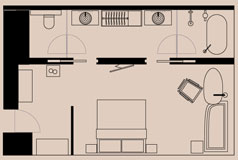 Grand Studio Floorplan